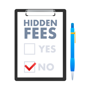 Transparent pricing – No hidden charges